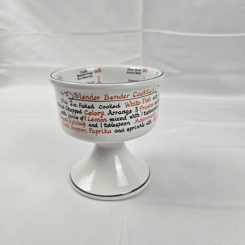 Vintage Slender Bender Cocktail Glass